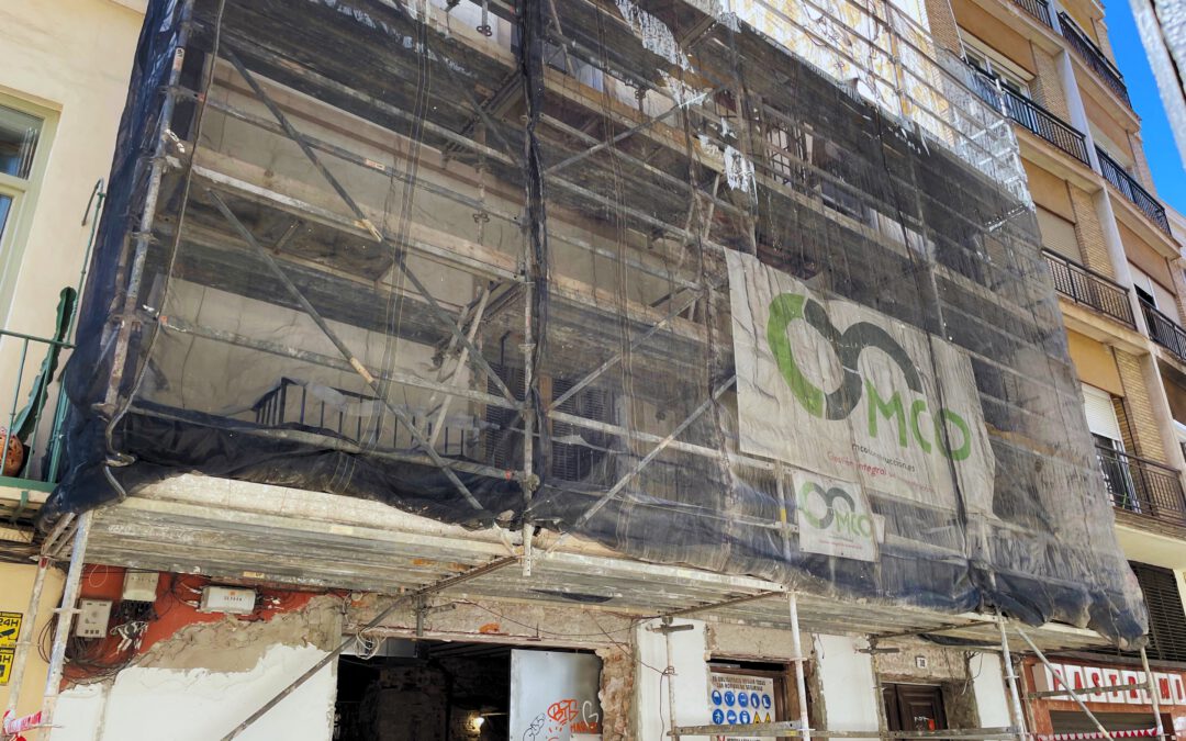 Rehabilitación edificio en Calle Álamos (Málaga)