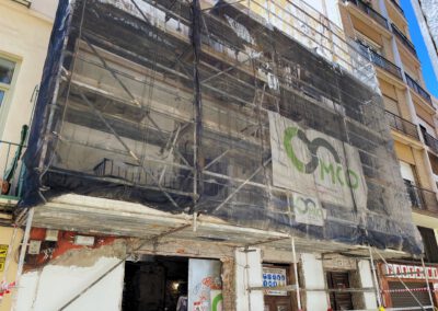 Rehabilitación edificio en Calle Álamos (Málaga)